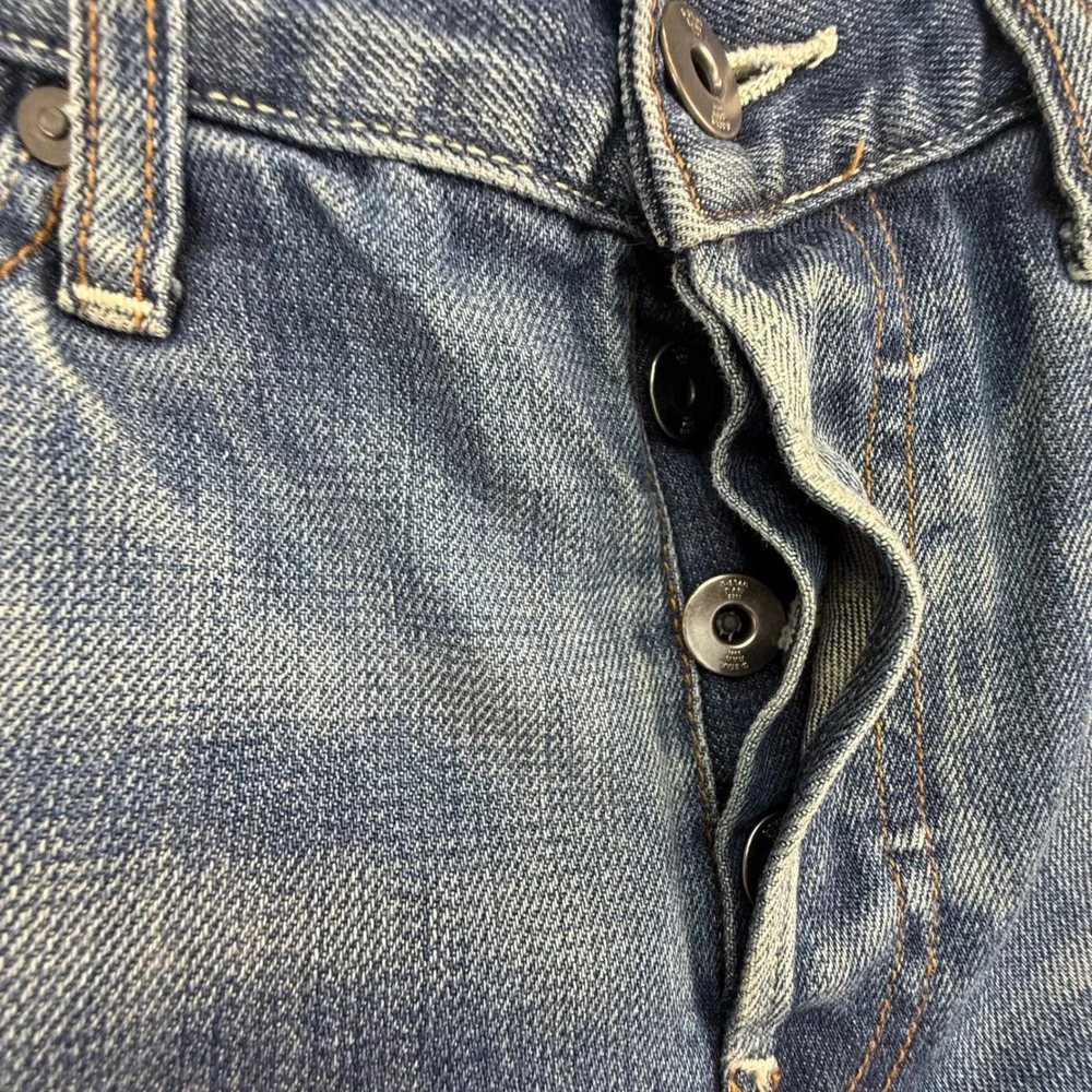 G-Star Raw Yield Loose Jeans Mens 31x30‎ Blue Distressed Button Fly Denim